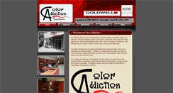 Desktop Screenshot of coloraddictionsalon.com